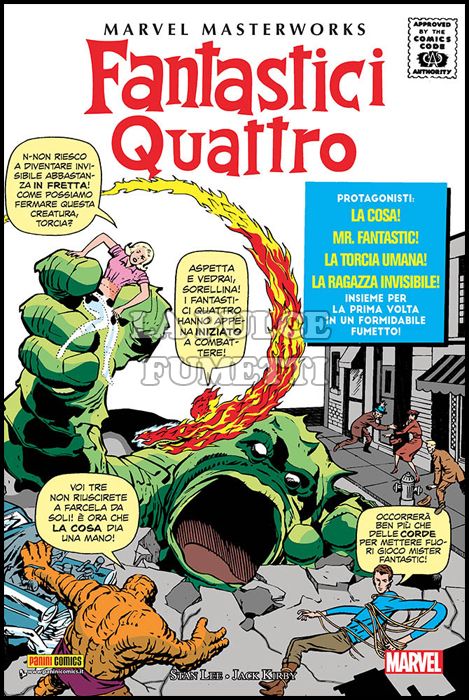 MARVEL MASTERWORKS - FANTASTICI QUATTRO #     1 - 1A RISTAMPA